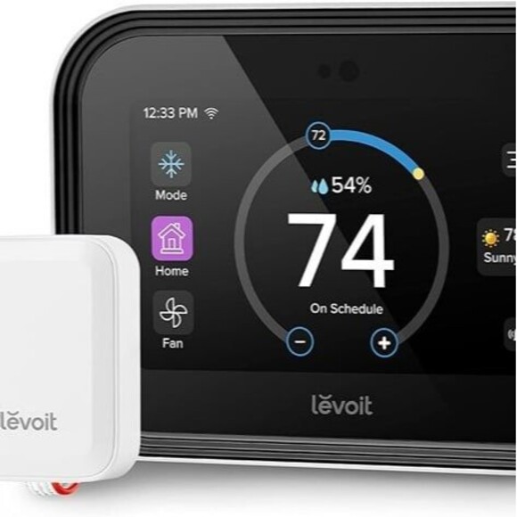 Levoit Aura Smart Thermostat - Model LTM-A401S-WUS Upgrade - New - Picture 3 of 9